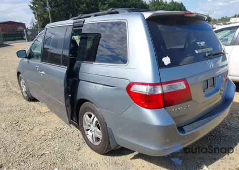 2007 Honda Odyssey Ex-L from USA, damaged, VIN 5FNRL38787B000342